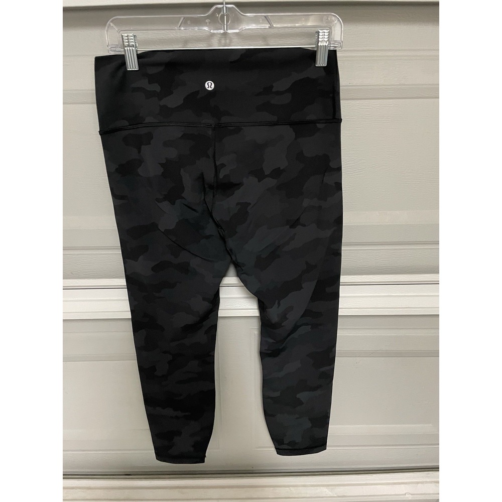 Lululemon Leggings Align High Rise 25" Heritage 365 Camo Deep Coal Multi Size 10 - Picture 8 of 13
